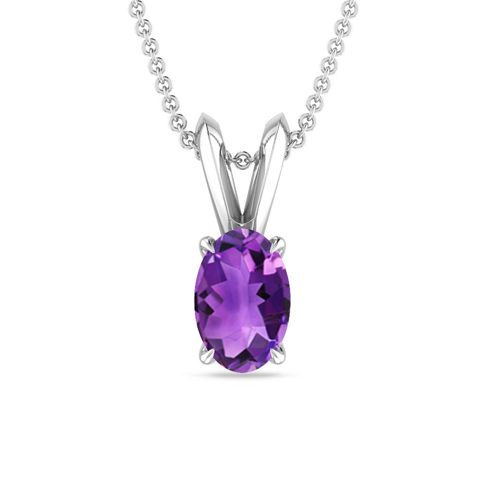 White Gold - Amethyst