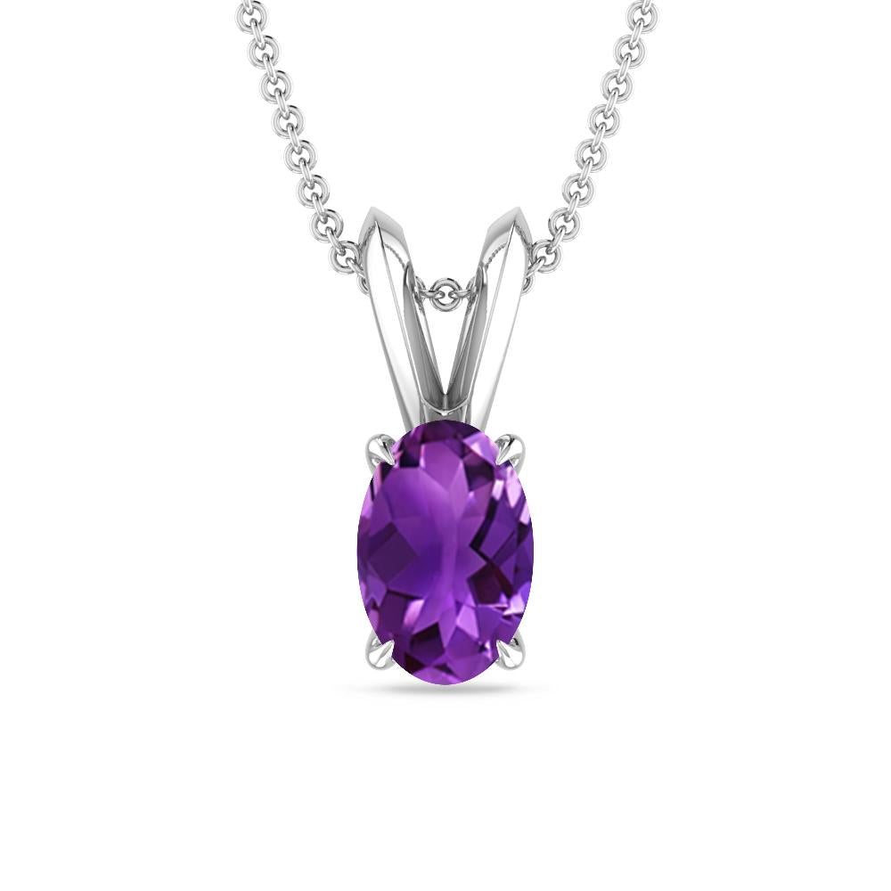 White Gold - Amethyst