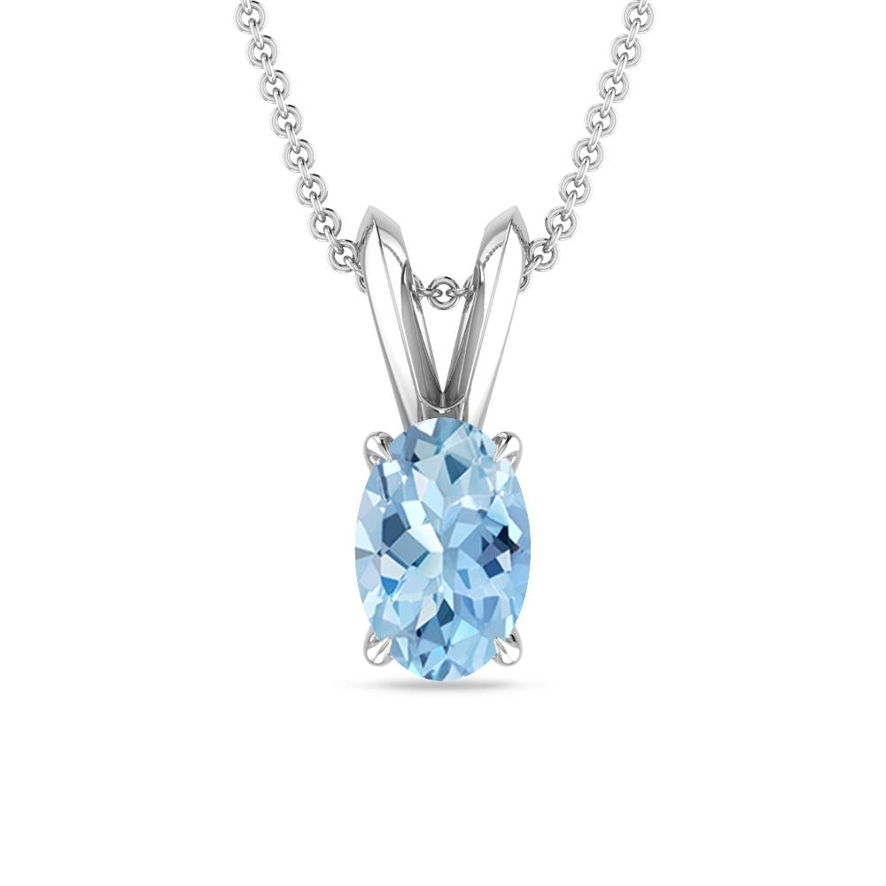 White Gold - Aquamarine