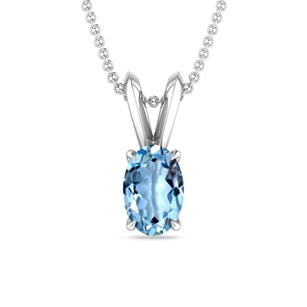 White Gold - Aquamarine