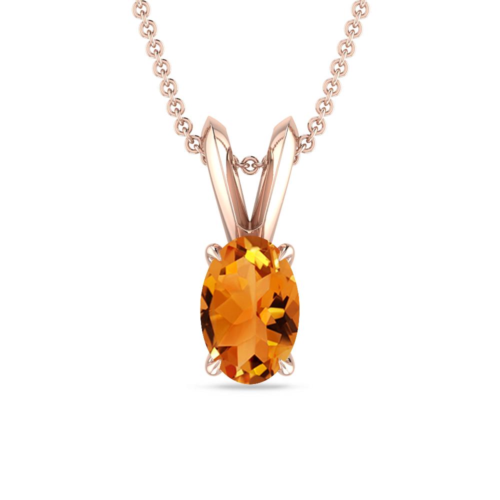 Rose Gold - Citrine