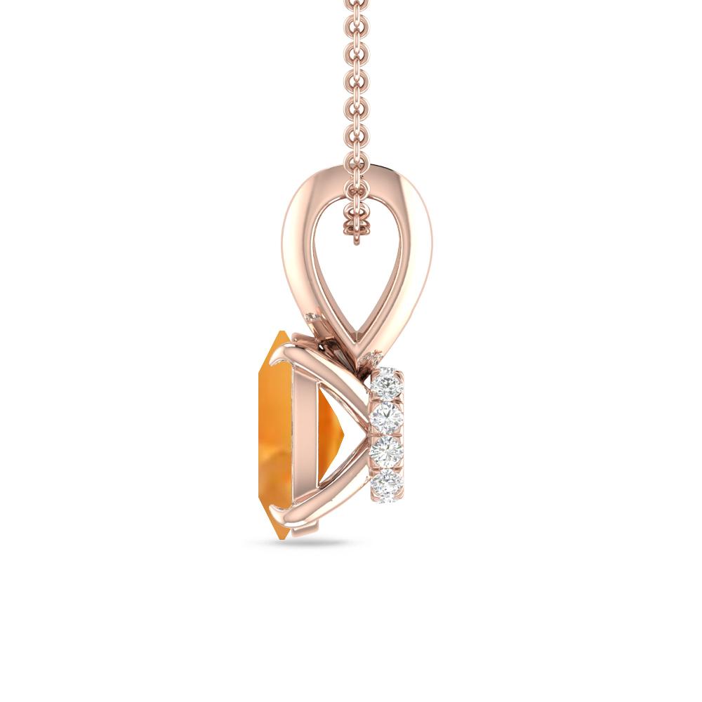 Rose Gold - Citrine