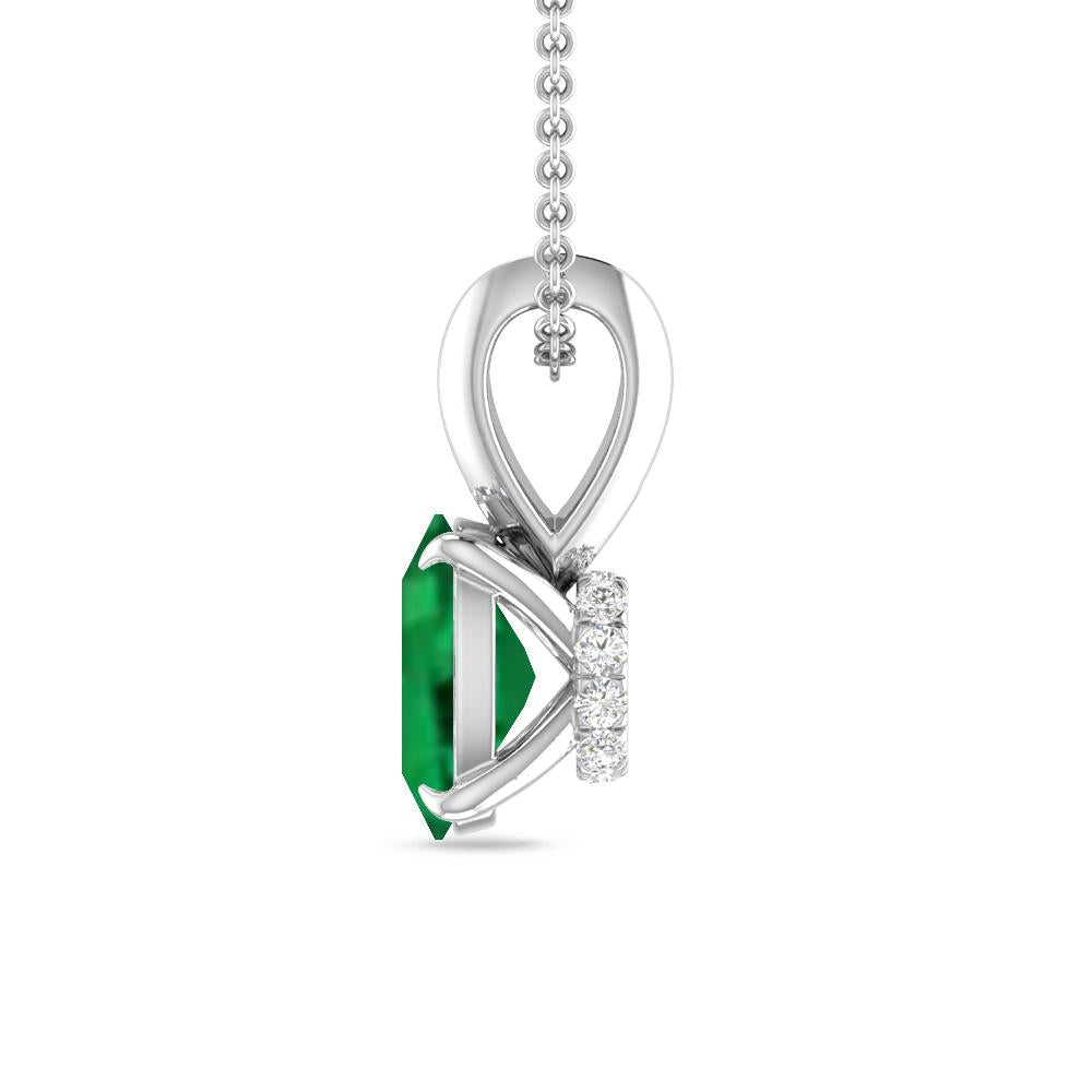 White Gold - Emerald