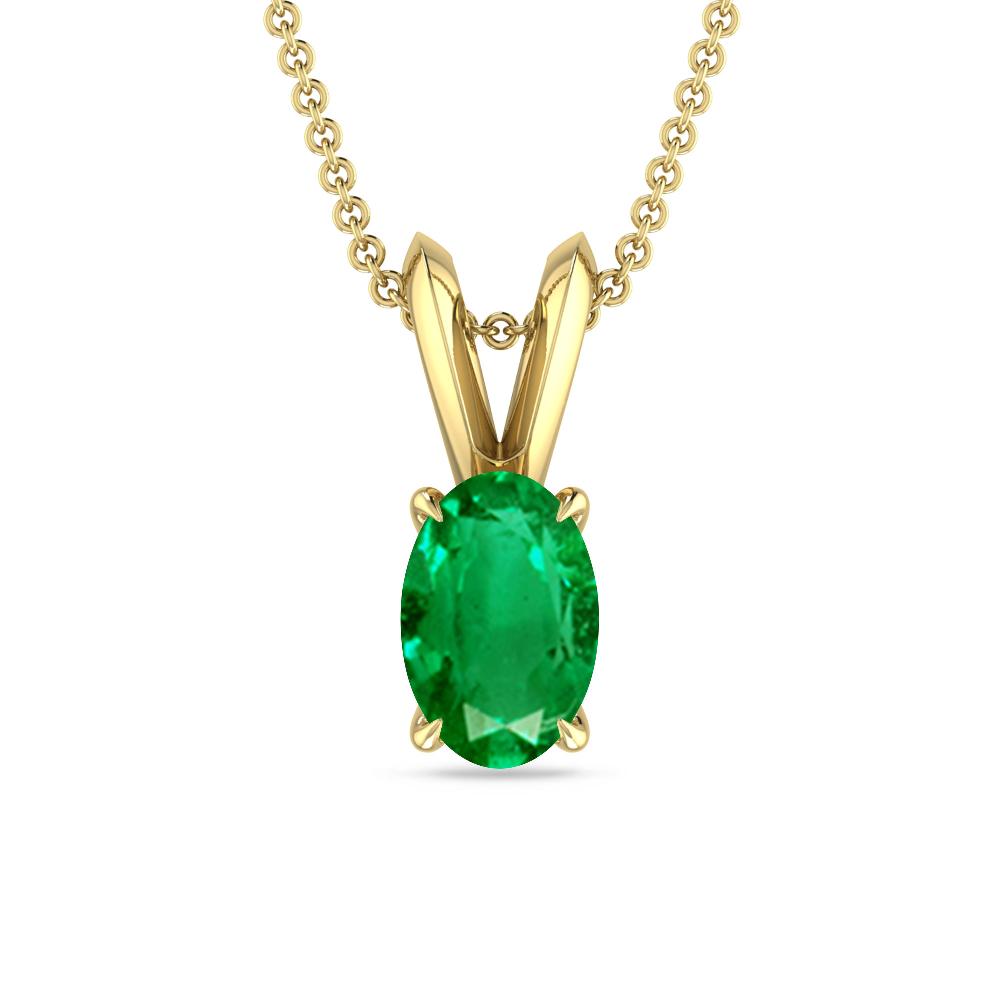 Yellow Gold - Emerald