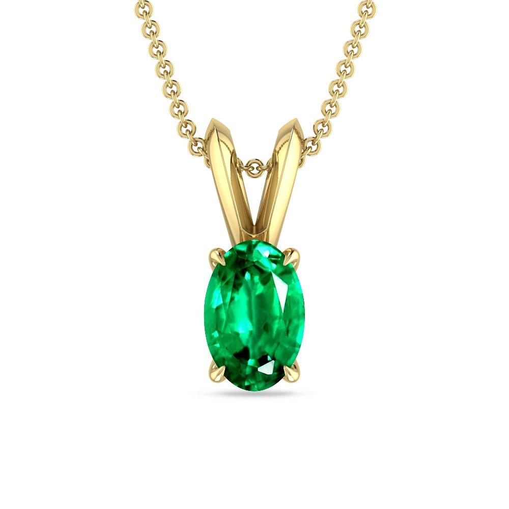 Yellow Gold - Emerald