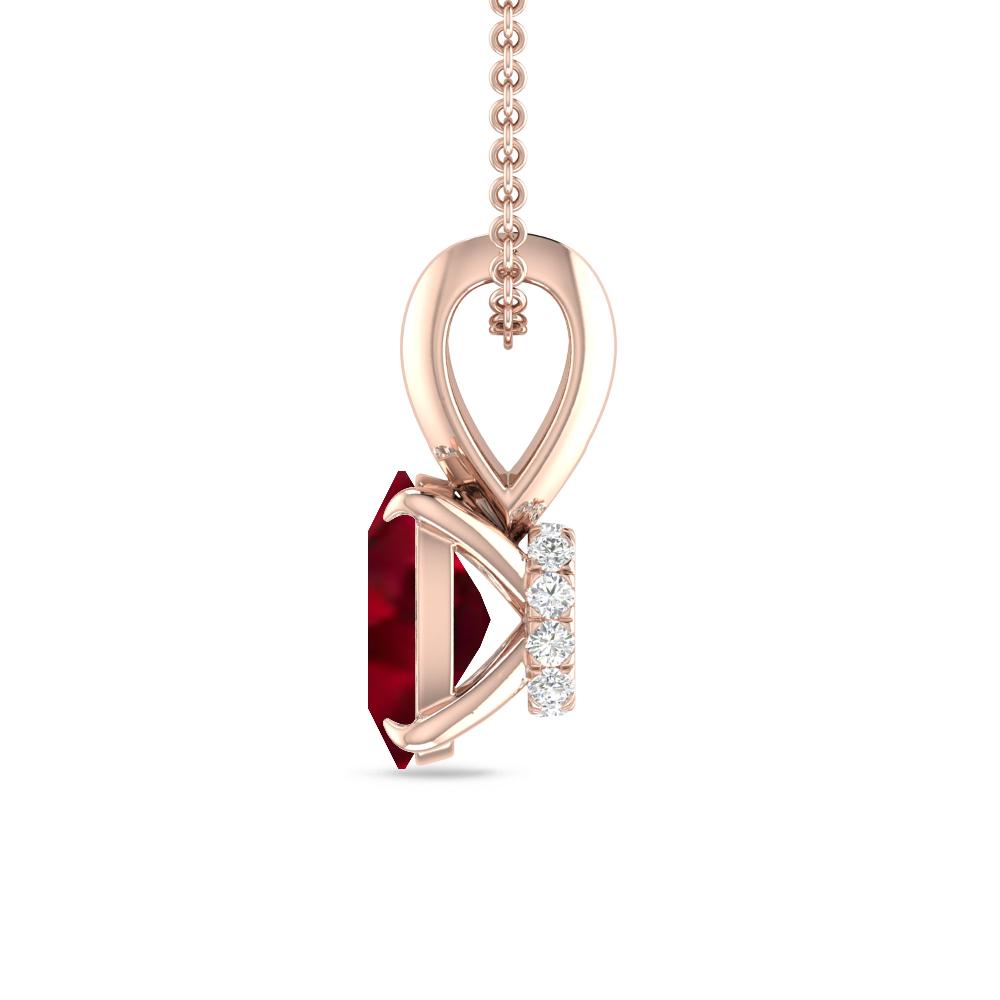 Rose Gold - Garnet