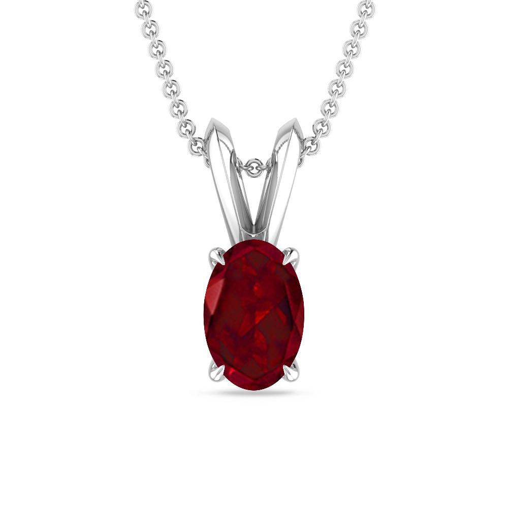 White Gold - Garnet