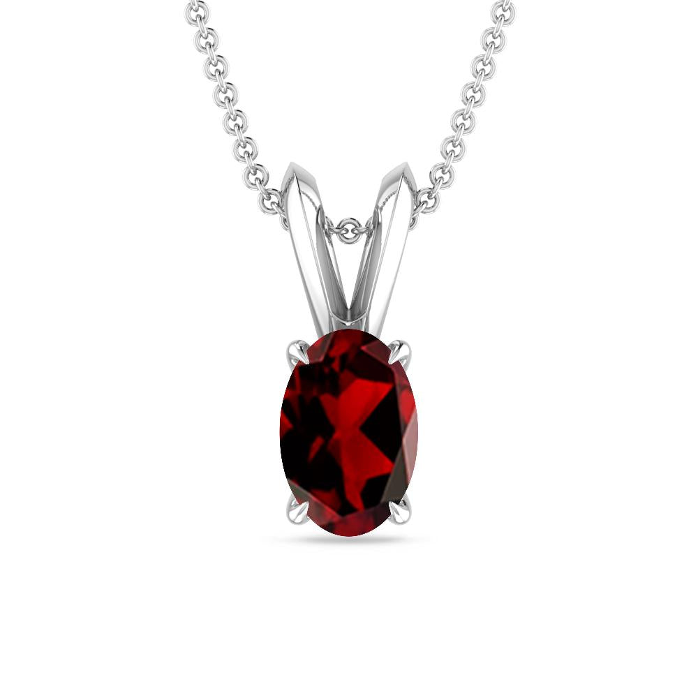 White Gold - Garnet