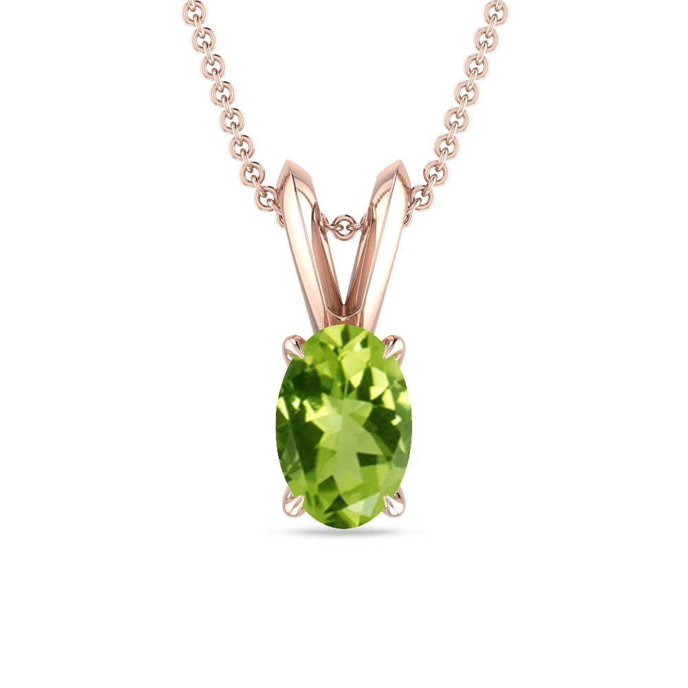 Rose Gold - Peridot