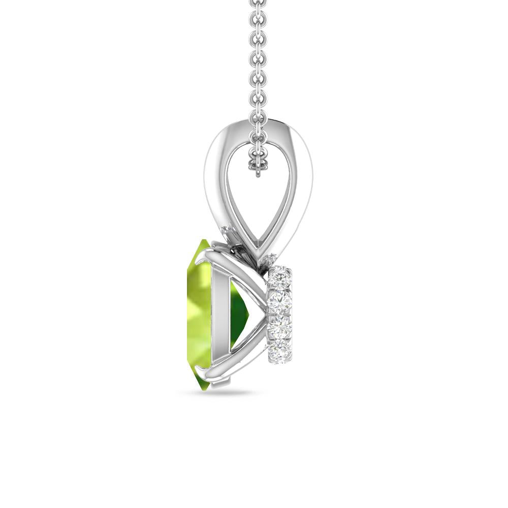 White Gold - Peridot