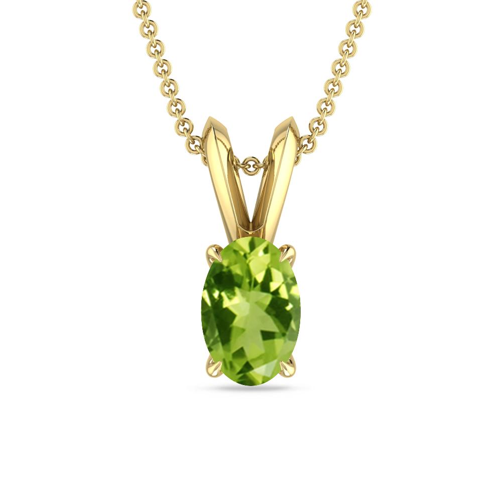 Yellow Gold - Peridot