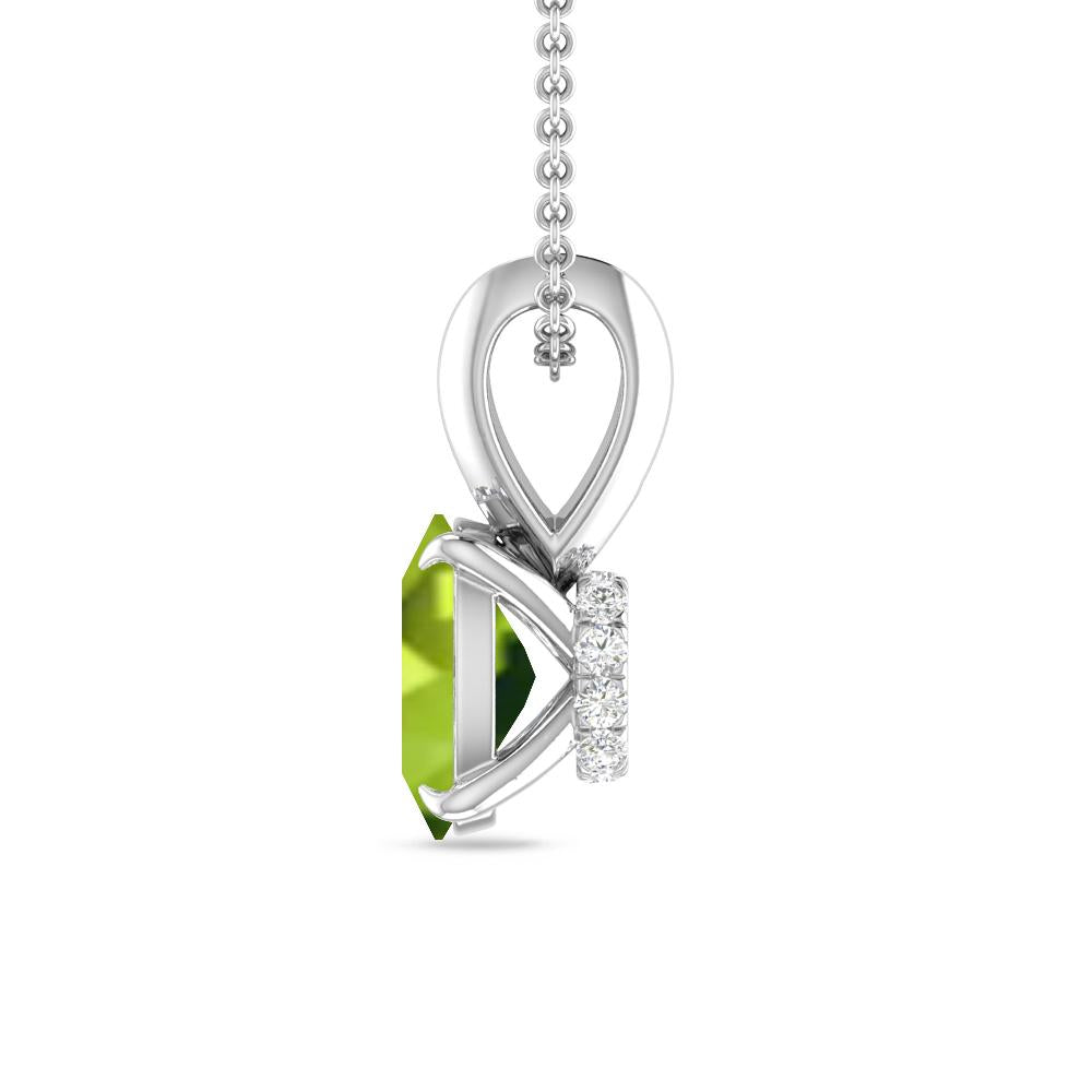 White Gold - Peridot