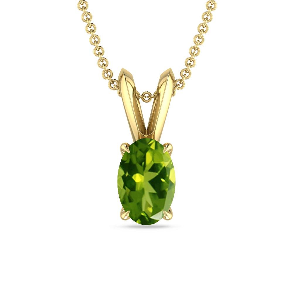 Yellow Gold - Peridot