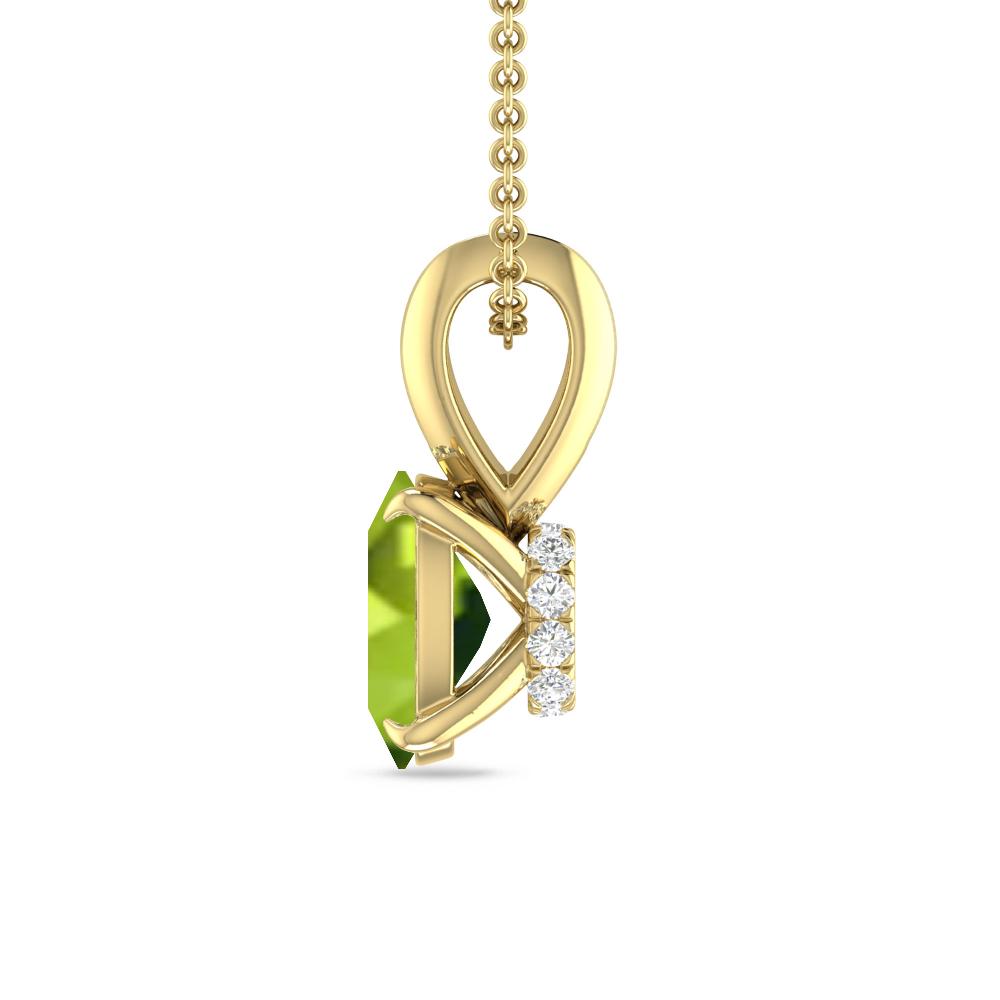 Yellow Gold - Peridot