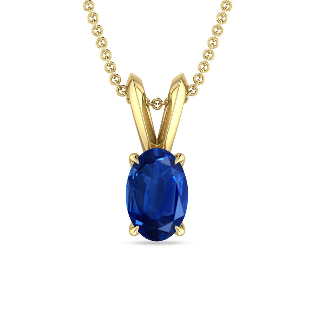 Yellow Gold - Sapphire