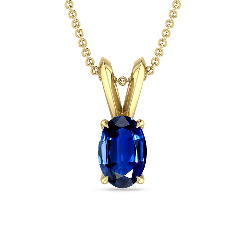 Yellow Gold - Sapphire