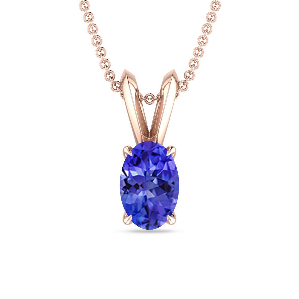 Rose Gold - Tanzanite