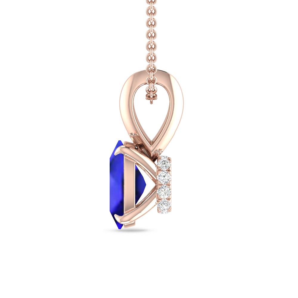 Rose Gold - Tanzanite