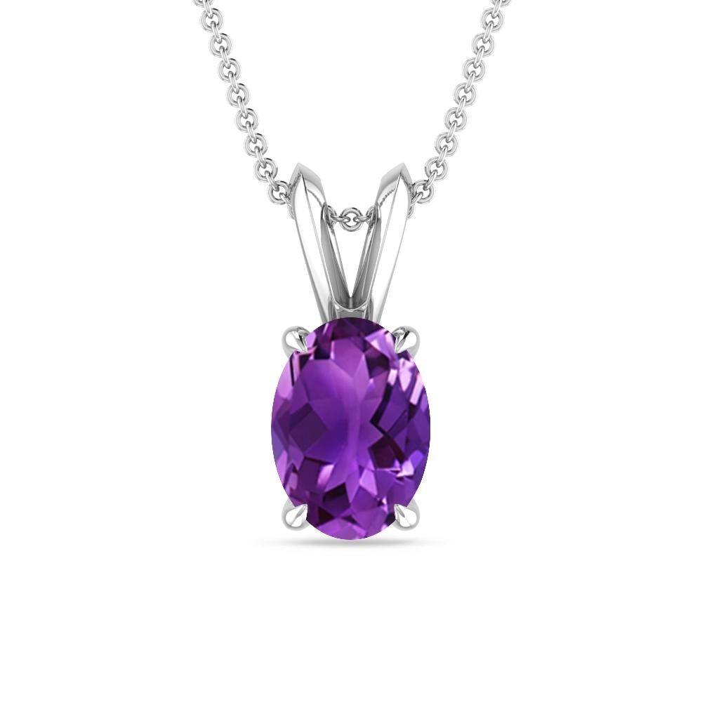 White Gold - Amethyst