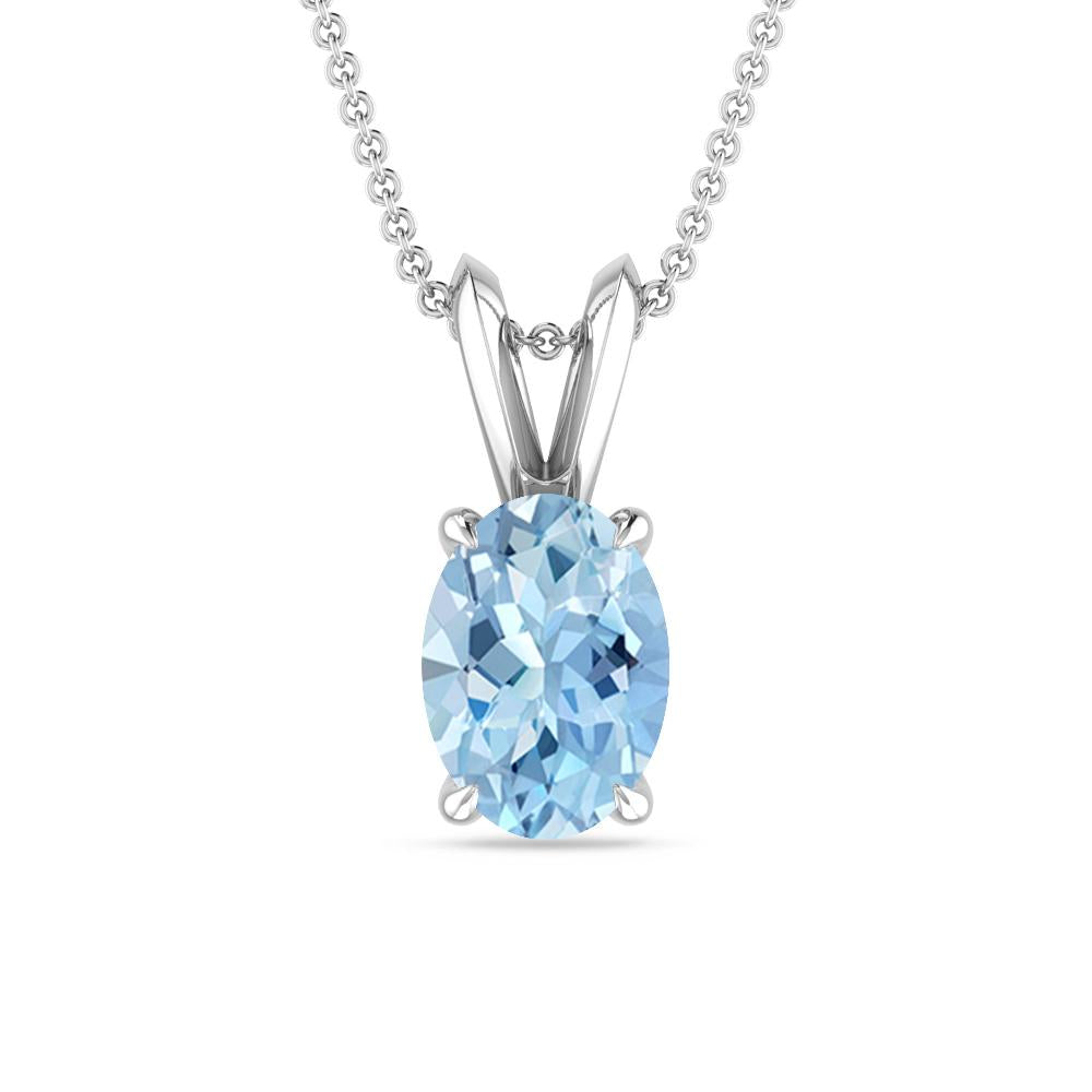 White Gold - Aquamarine