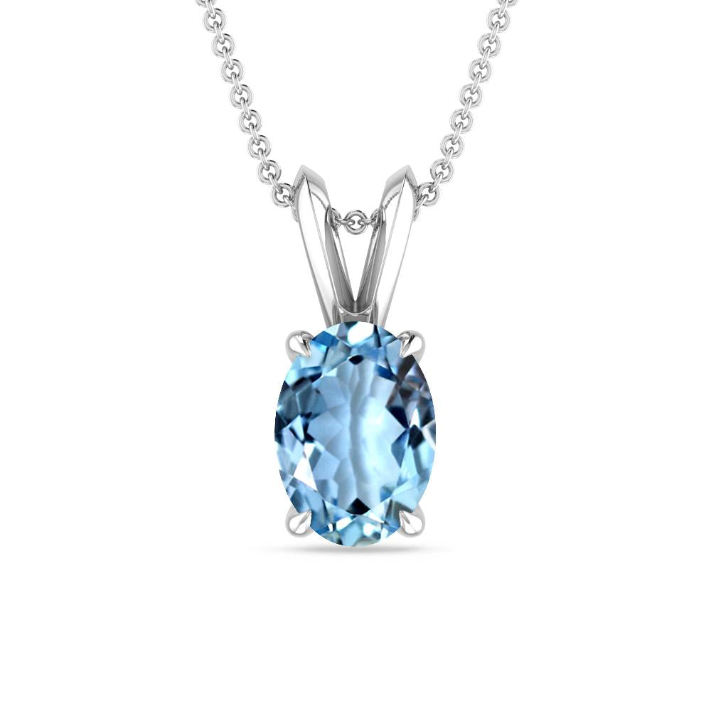 White Gold - Aquamarine