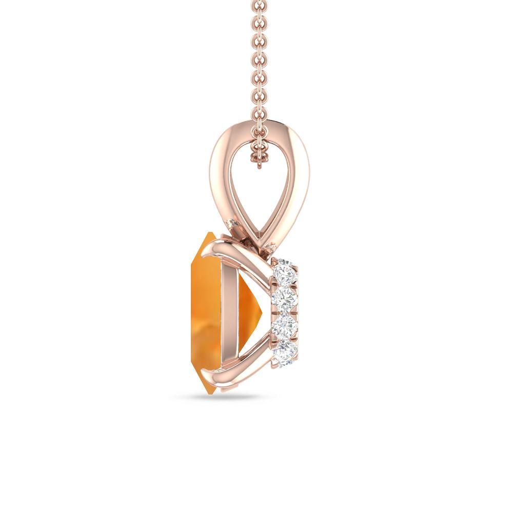 Rose Gold - Citrine