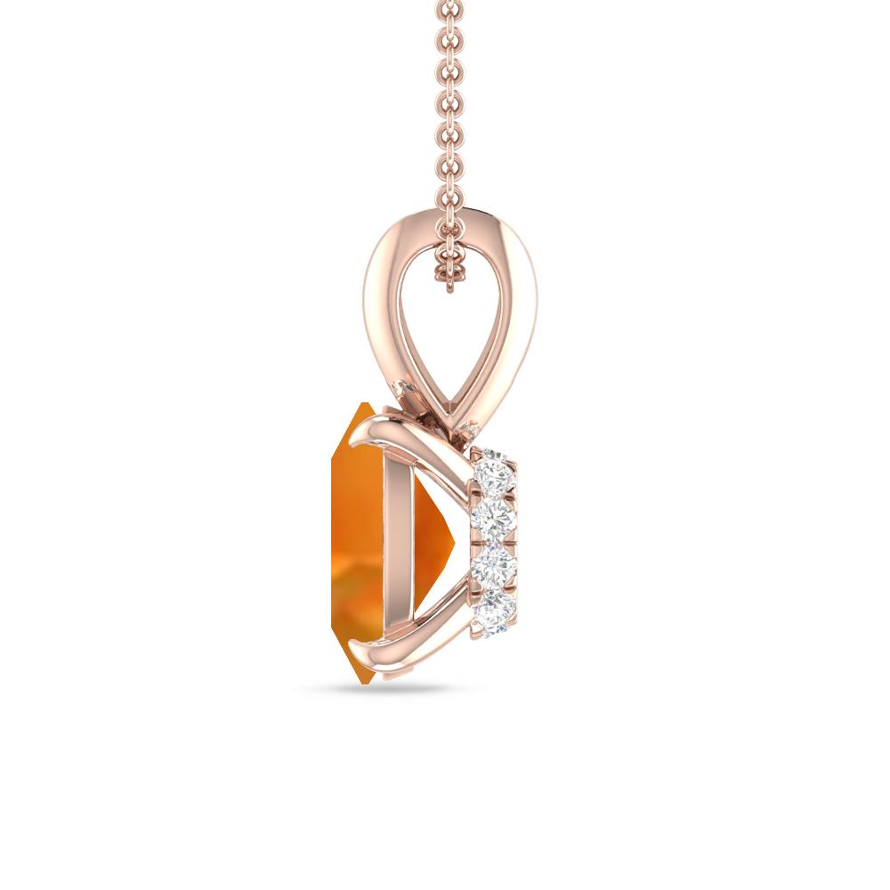 Rose Gold - Citrine