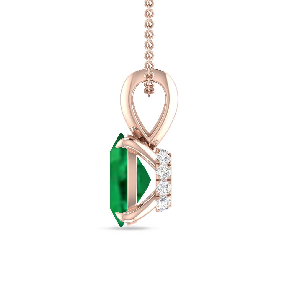 Rose Gold - Emerald