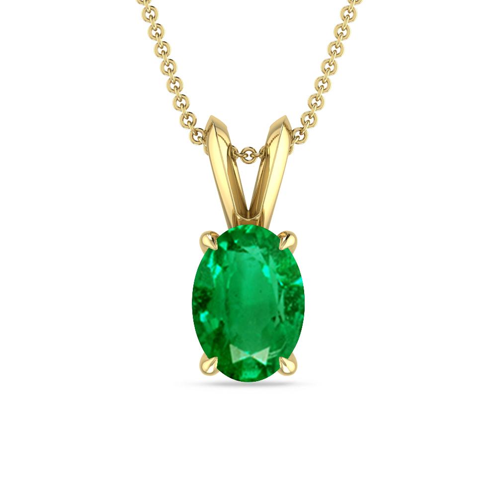 Yellow Gold - Emerald