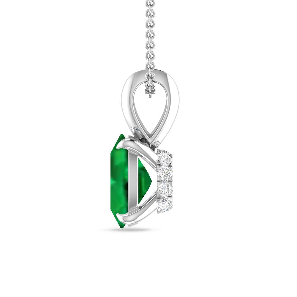 White Gold - Emerald