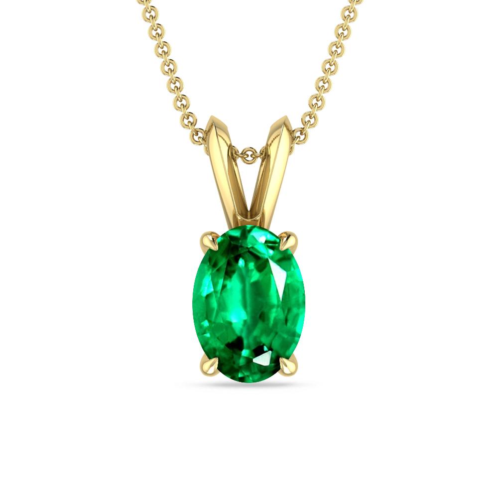 Yellow Gold - Emerald