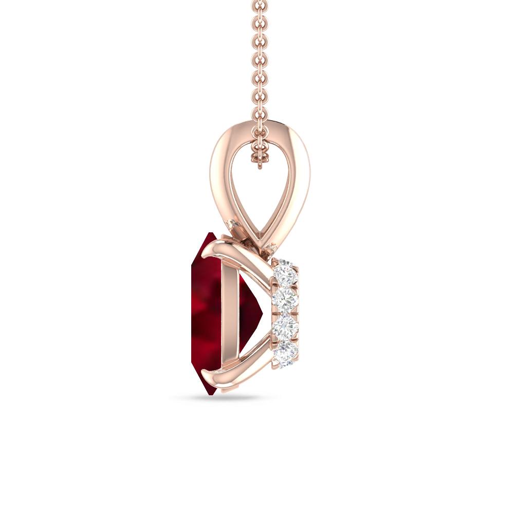 Rose Gold - Garnet