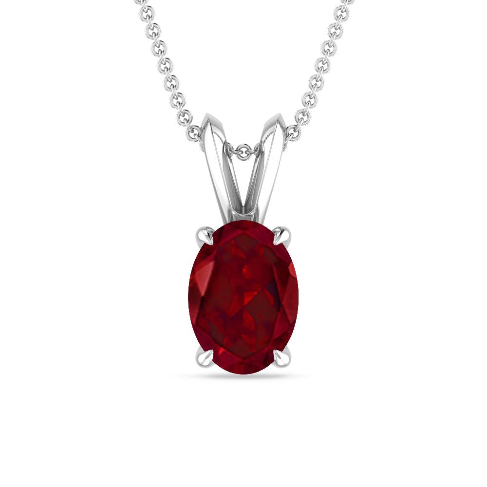 White Gold - Garnet