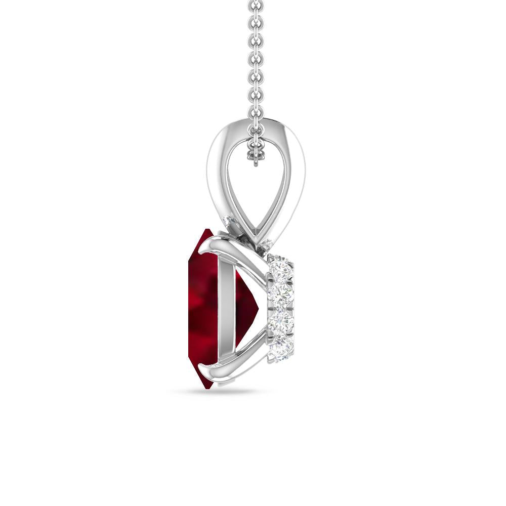 White Gold - Garnet