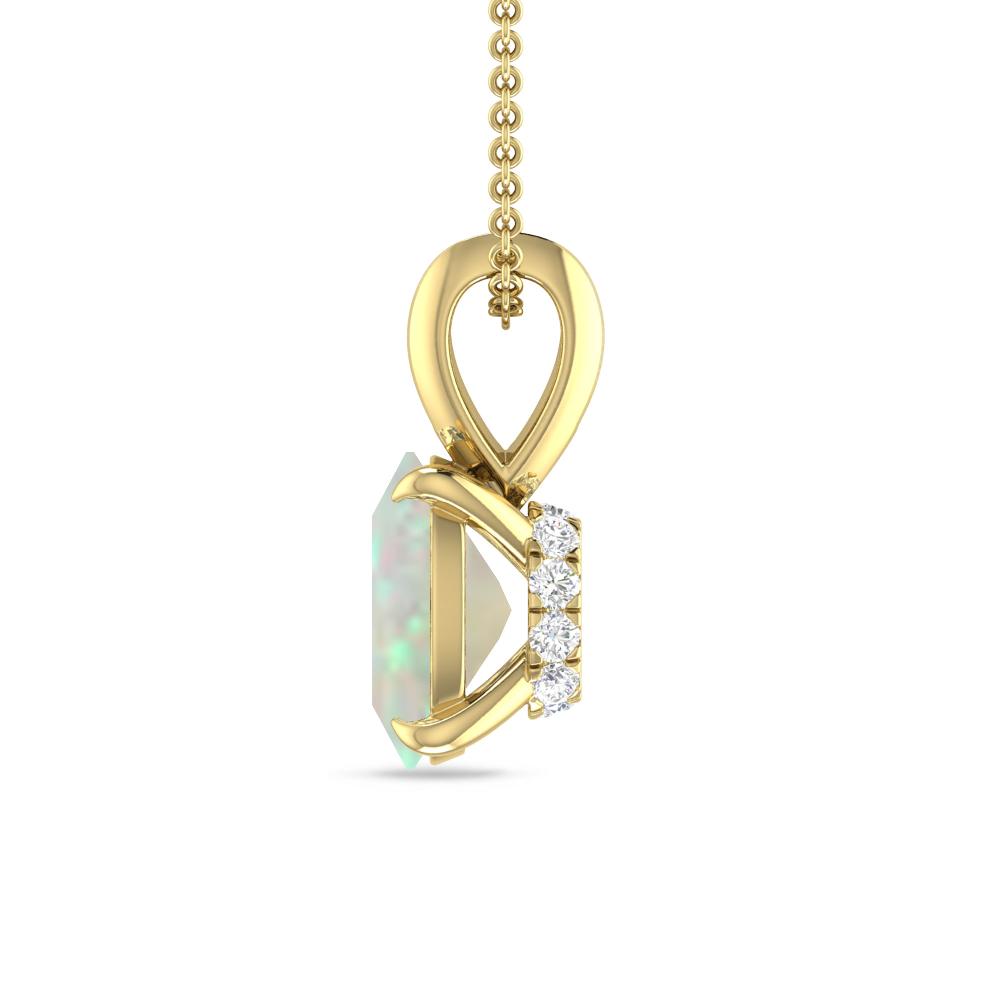 Yellow Gold - Opal