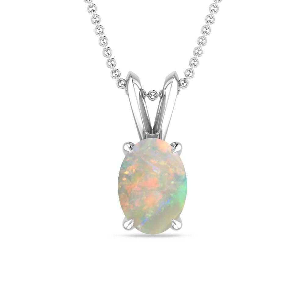 White Gold - Opal