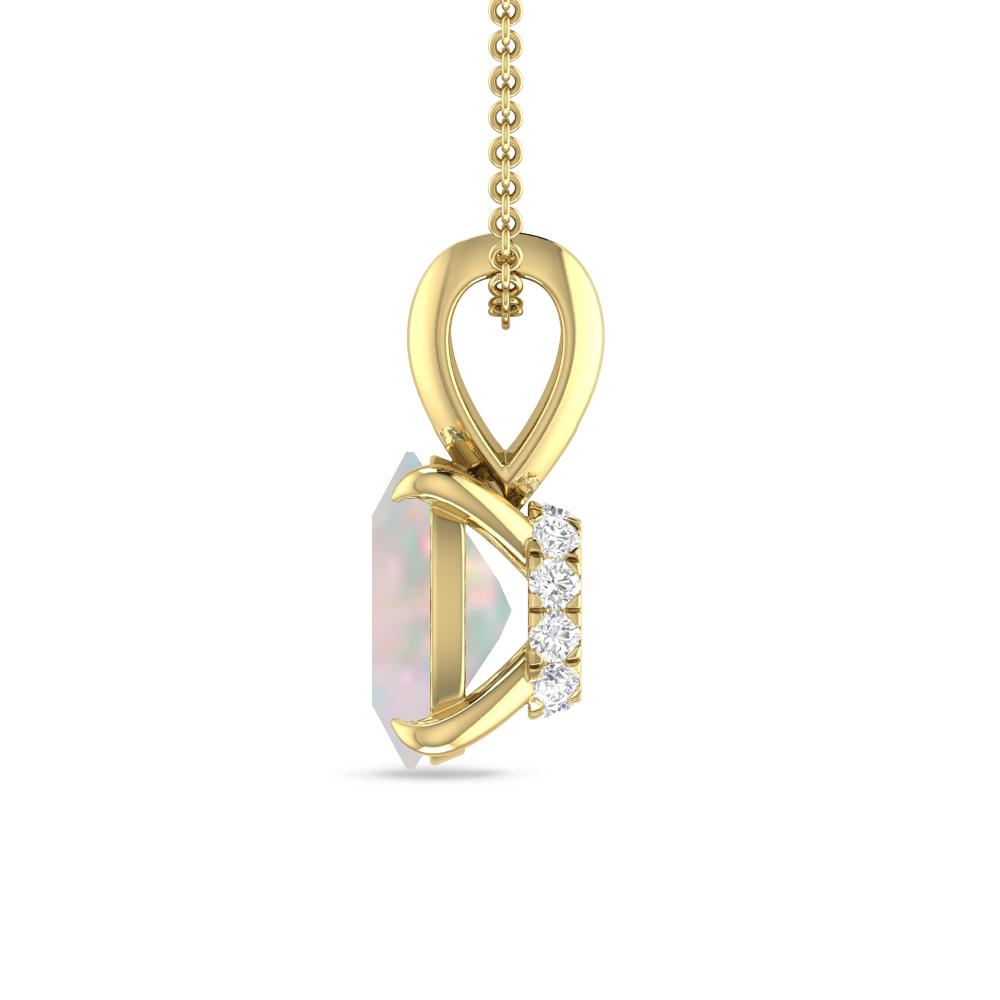 Yellow Gold - Opal