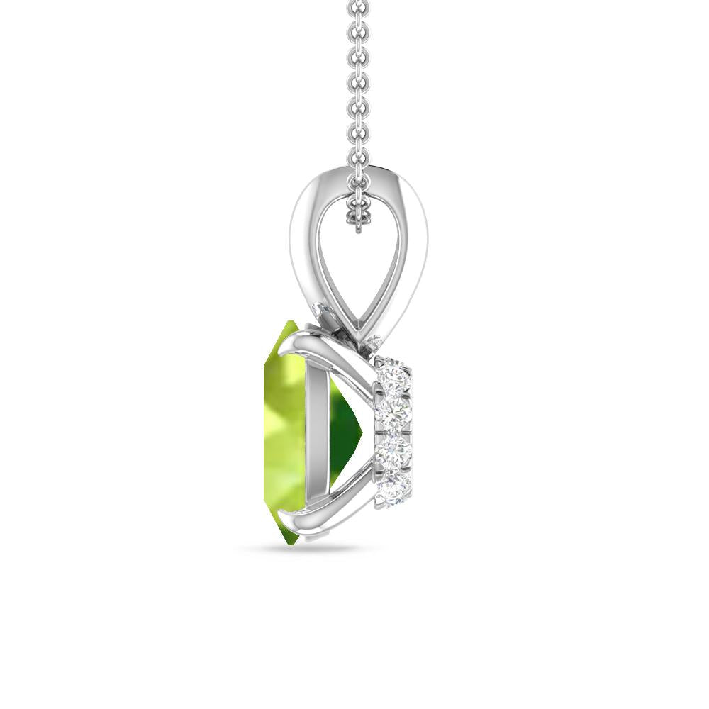 White Gold - Peridot