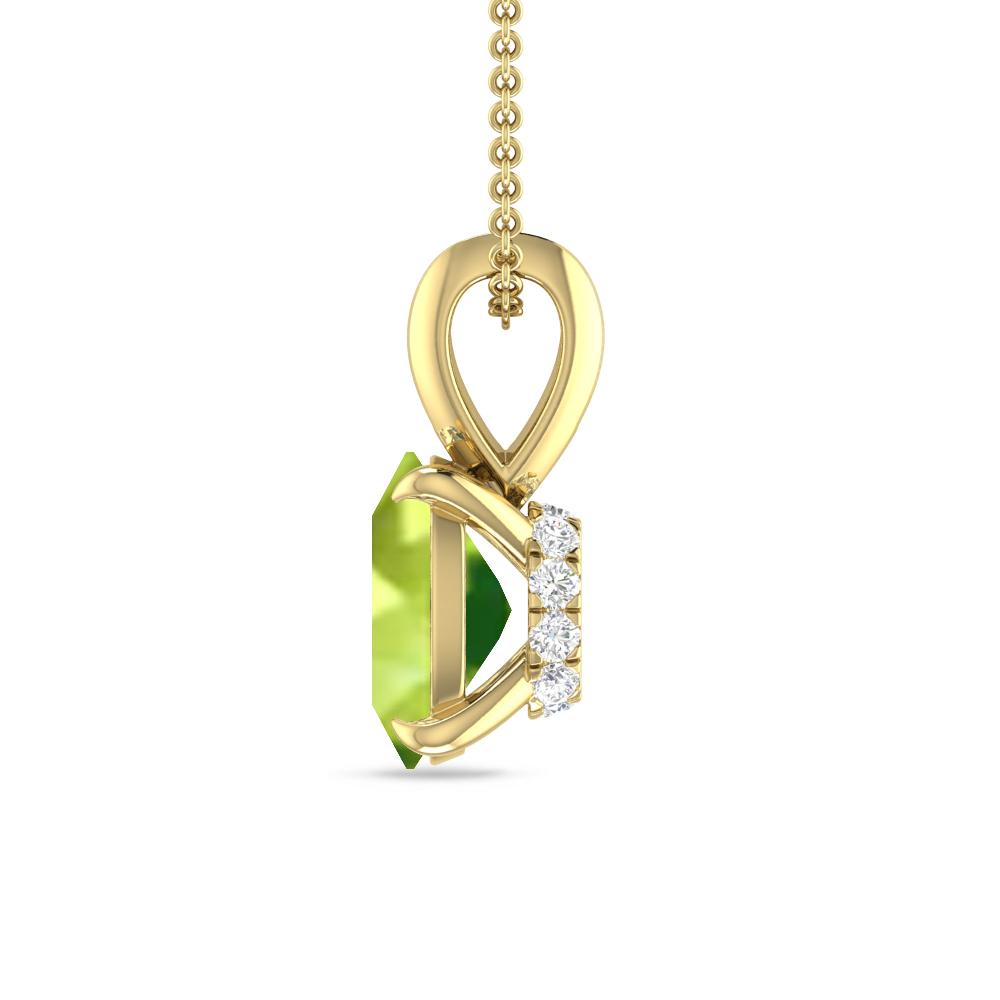 Yellow Gold - Peridot