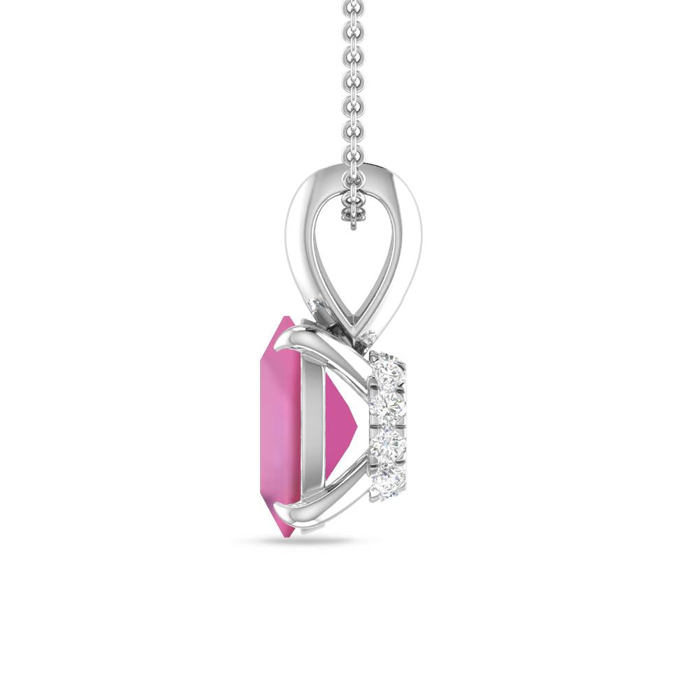 White Gold - Pink Tourmaline