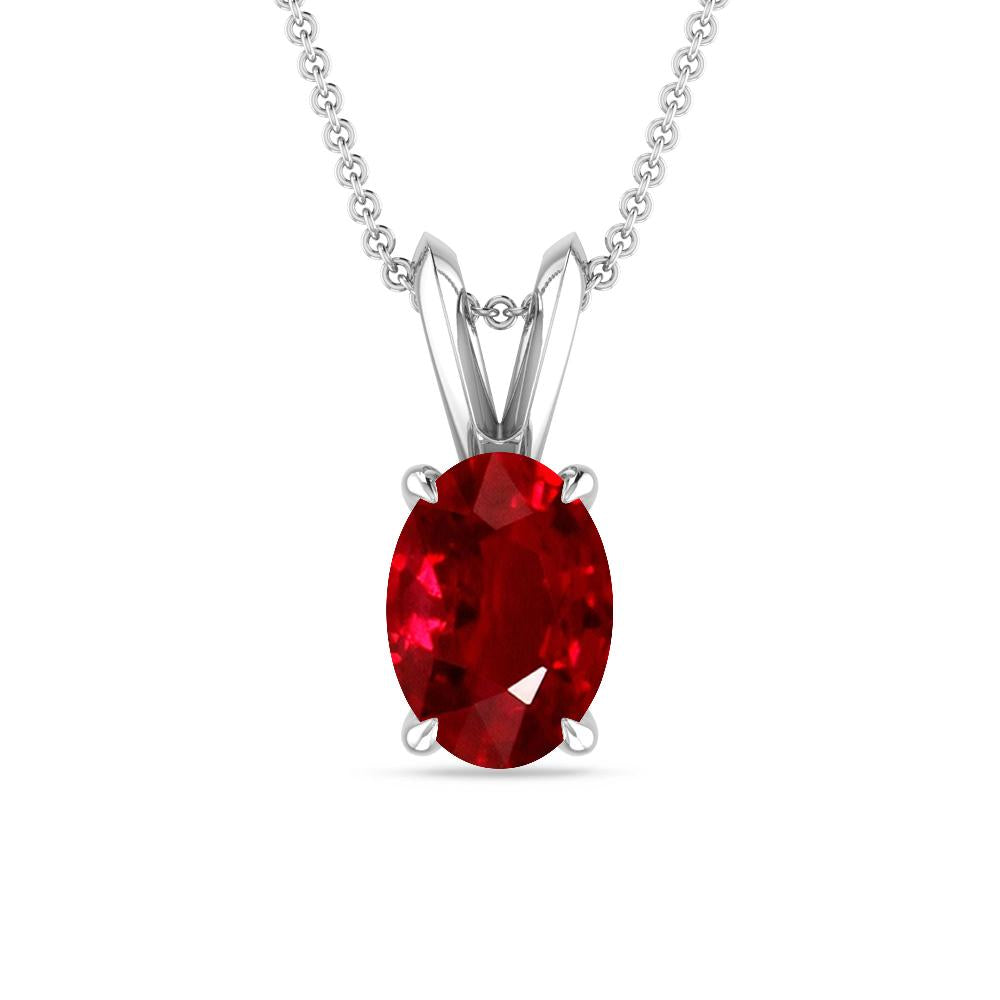 White Gold - Ruby