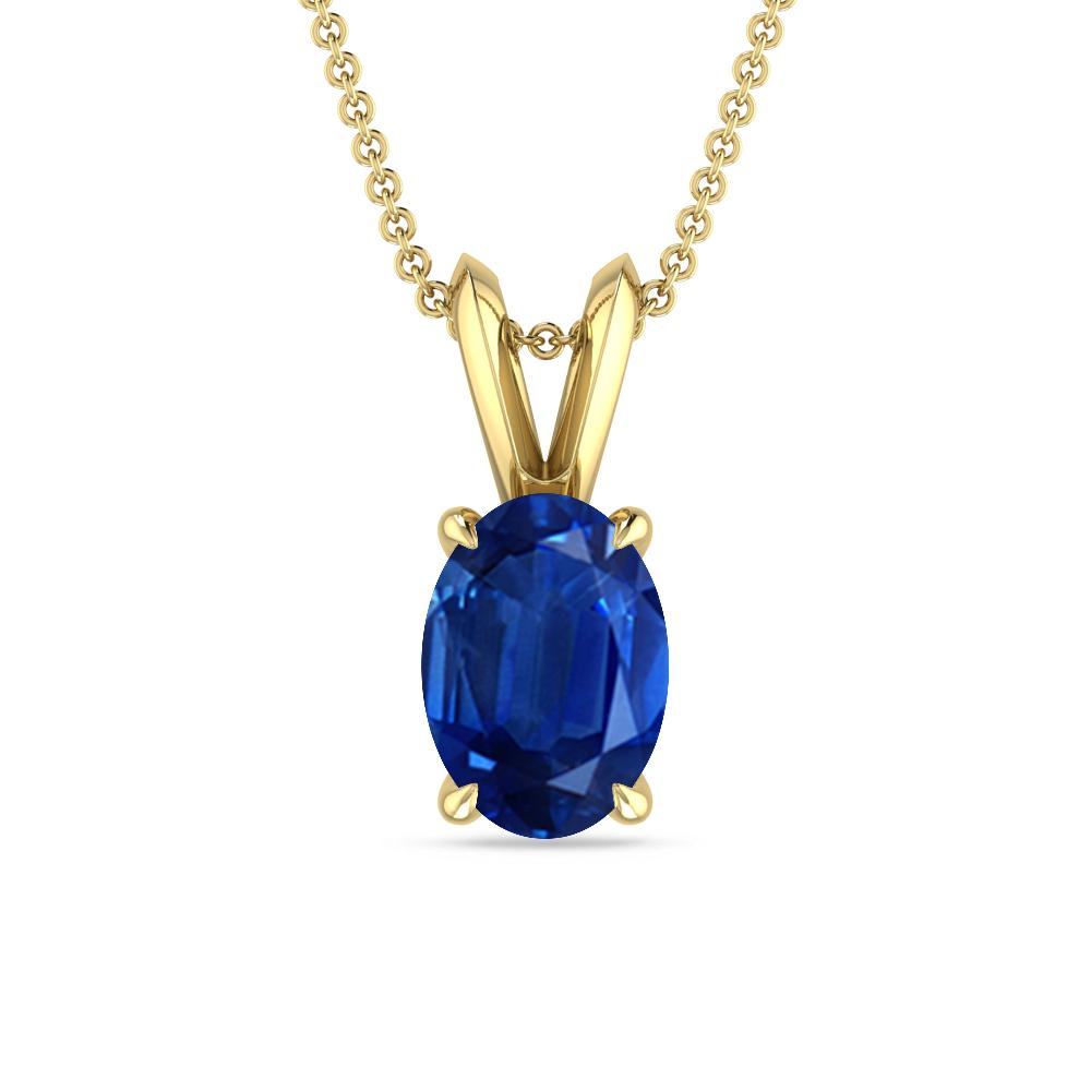 Yellow Gold - Sapphire