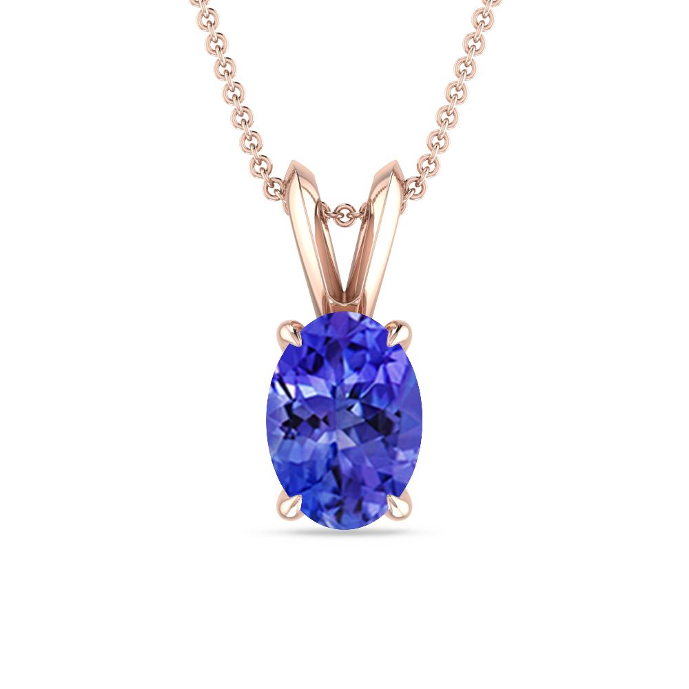 Rose Gold - Tanzanite