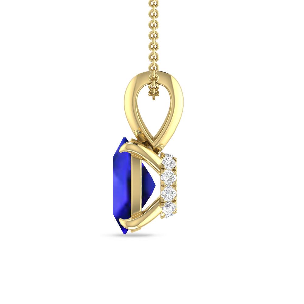 Yellow Gold - Tanzanite