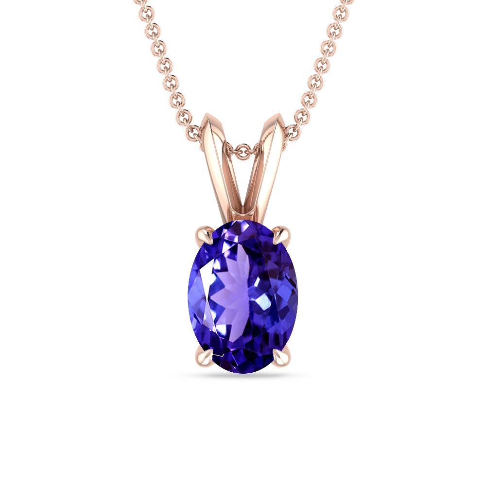 Rose Gold - Tanzanite