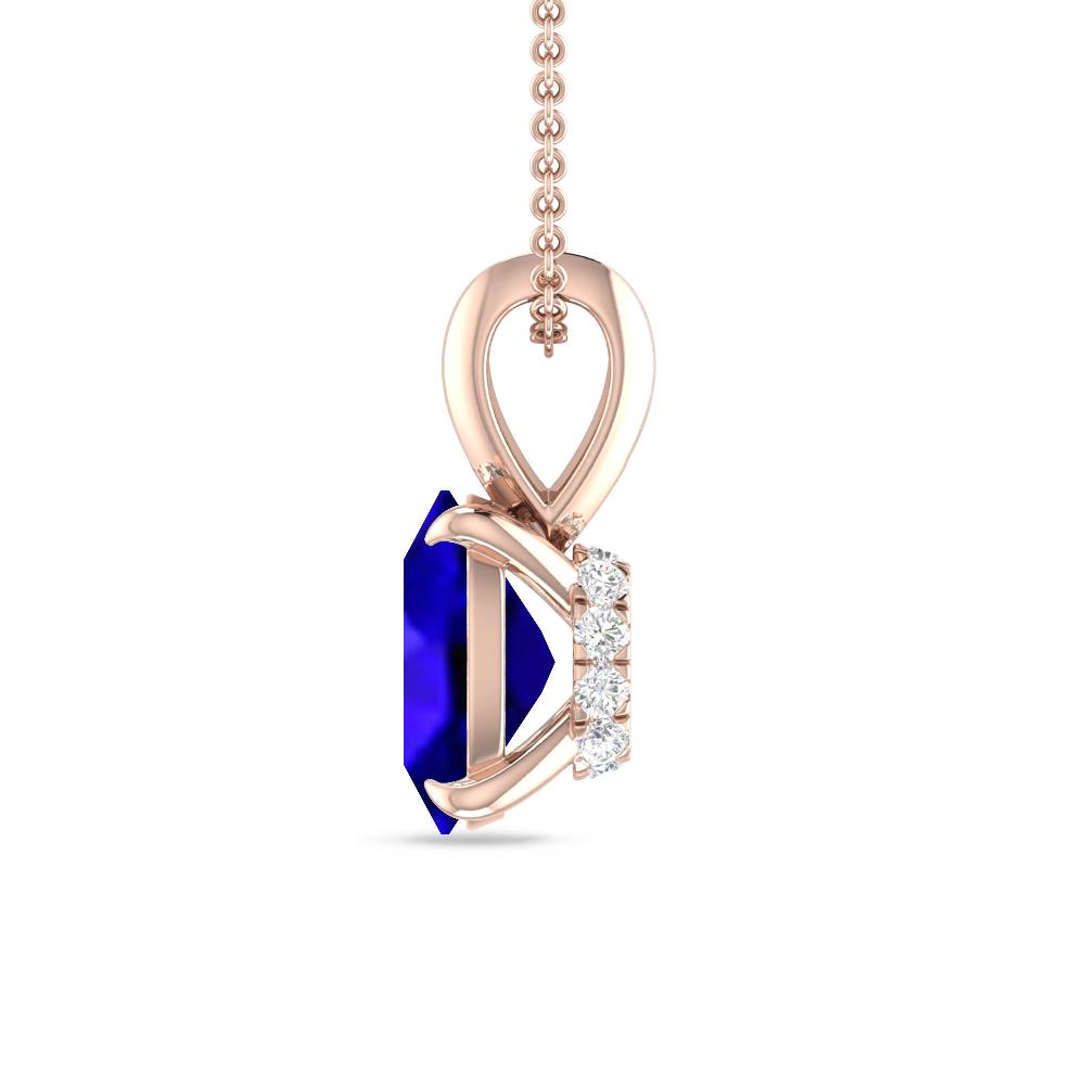 Rose Gold - Tanzanite