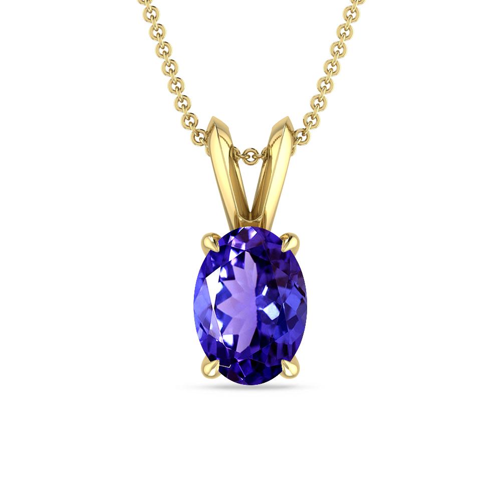 Yellow Gold - Tanzanite