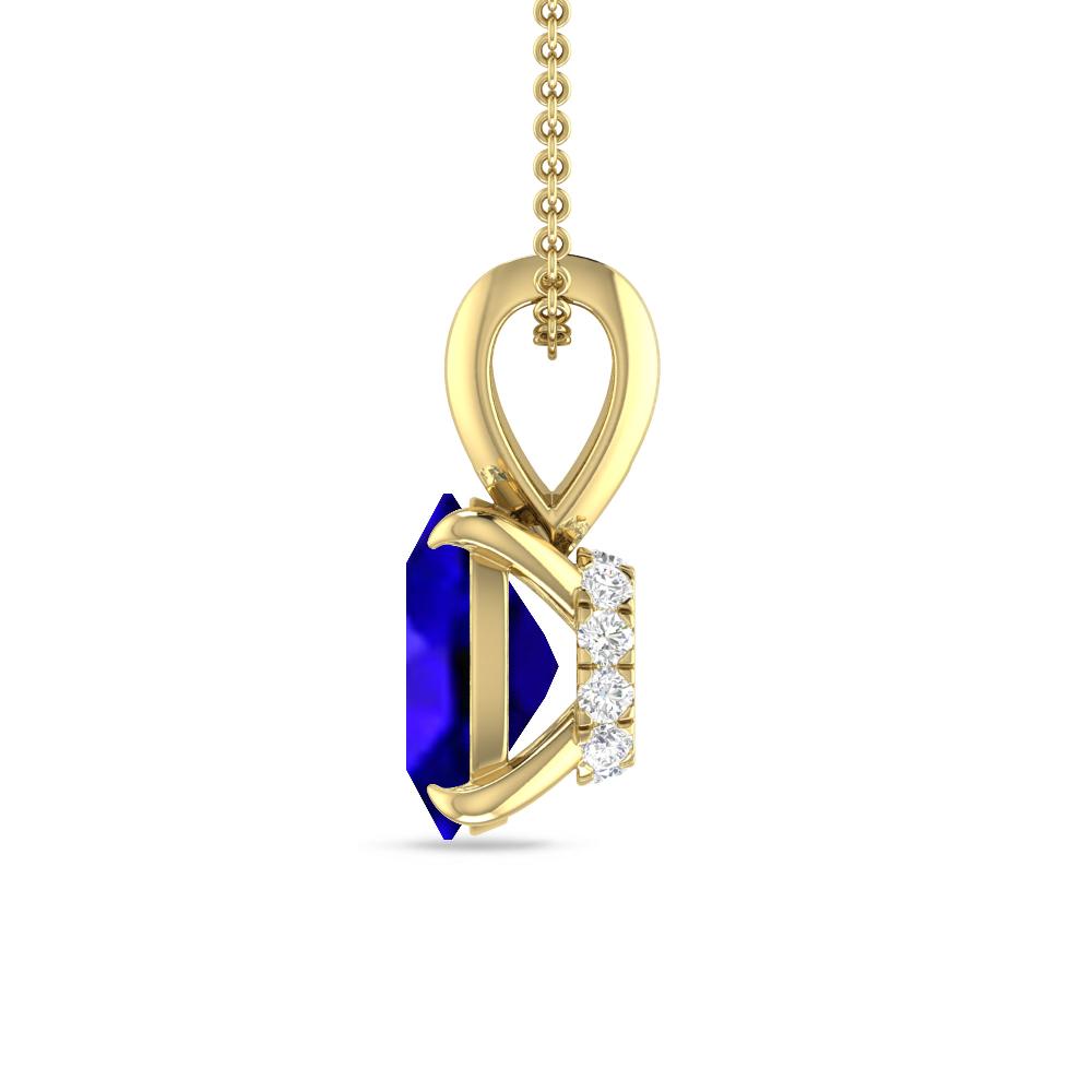 Yellow Gold - Tanzanite