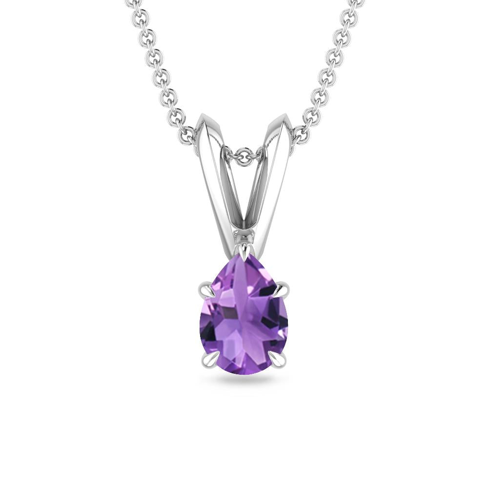 White Gold - Amethyst