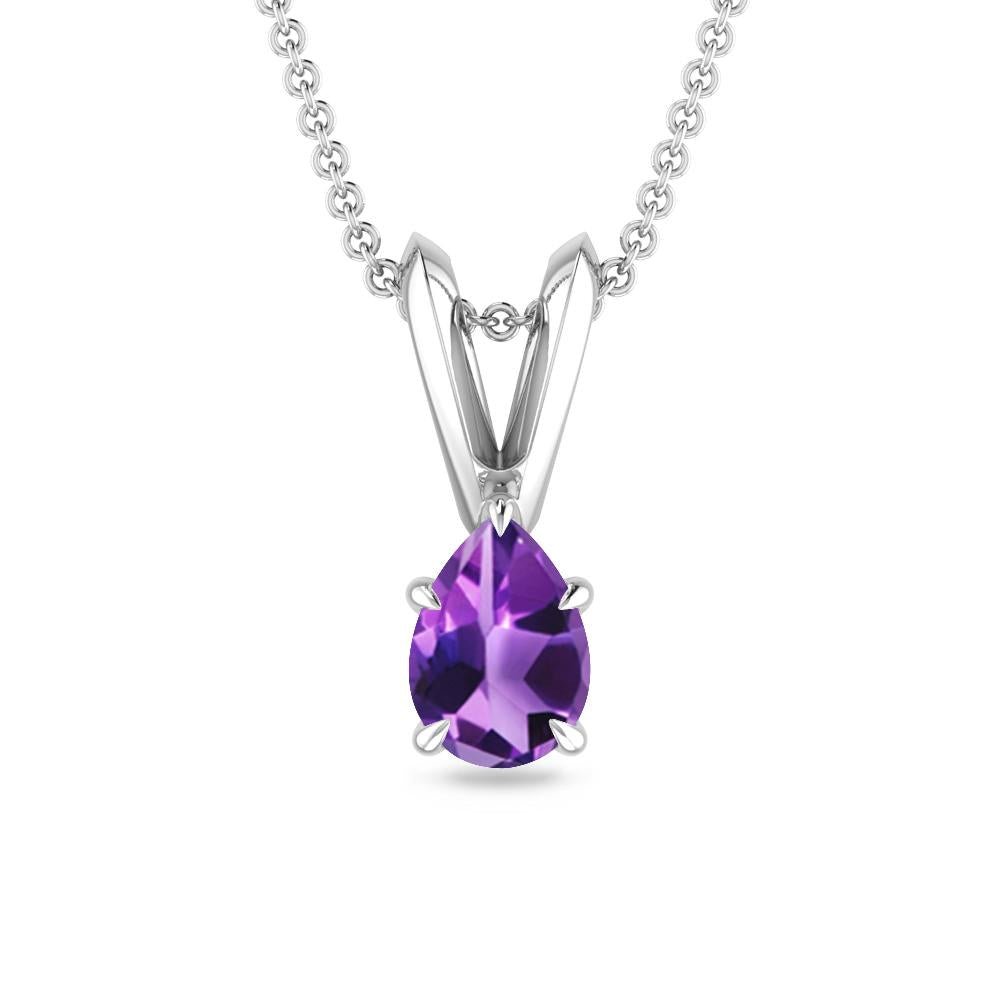 White Gold - Amethyst